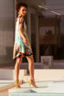 Amanda "Zodiac III/Opium Floral III" Silk Scarf Tunic